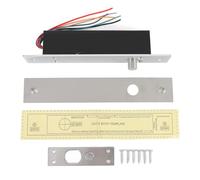 TOPINCN Serrure à Mortaise électrique 12 V, Boulons de sécurité électroniques avec Délai pour Contrôle D'accès de Porte, Maison de Retraite, école, Maison de Retraite