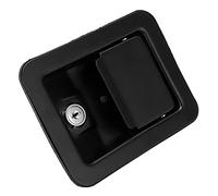 TOPINCN Serrure à Panneau carré, Vis de Montage Solides en Acier Inoxydable, Serrure d'unité Silencieuse pour Armoires de Distribution D'énergie, Machines de Construction