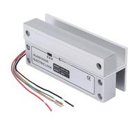 TOPINCN Serrure à Pêne électrique pour Porte en Verre 12 V CC avec Signal de Retour pour Systèmes de Contrôle D'accèS de Porte en Verre sans Cadre côté Droit, Sortie NO/NC, Délai