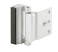 TOPINCN Serrure de sécurité Domestique, Serrure de Renforcement en Alliage D'aluminium Durable pour Porte D'entrée, capacité de 800lb (SILVER)