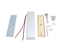 TOPINCN Serrure Magnétique électrique, Force de Maintien de 180 Kg, 350 Lb, Serrure Magnétique électrique pour Système de Contrôle D'accès de Porte, électro-aimant