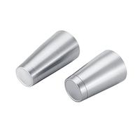 TOPINCN Shaker à Cocktail en Acier Inoxydable, Outil Durable et Robuste pour la Cuisine à Domicile, 1 unité (Couleur naturelle en acier inoxydable)