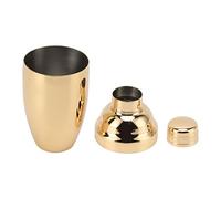 TOPINCN Shaker à Cocktail en Acier Inoxydable, Shaker à Bar, à Martini, Passoire Intégrée en Acier Inoxydable 304 de 24 Oz avec Passe au Lave-vaisselle pour les Fêtes de Barman, (Doré)