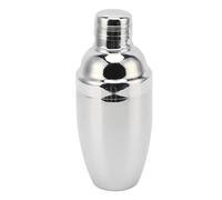 TOPINCN Shaker à Cocktail en Acier Inoxydable, Shaker à Bar, à Martini, Passoire Intégrée en Acier Inoxydable 304 de 24 Oz avec Passe au Lave-vaisselle pour les Fêtes de Barman, (SILVER)