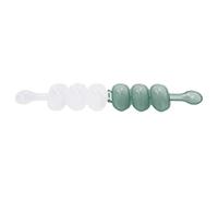 TOPINCN Shaker de Moule à Boules de Riz pour Enfants, Merveilleux Outil de Cuisine pour des Déjeuners Scolaires Efficaces, Polypropylène 6,7 X 2,8 Pouces (GREEN)