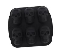 TOPINCN Skull Head Baking Mold, Food Grade Silicone Skull Cake Pan, Non | Moule de cuisson tête de crâne, moule à gâteau crâne en Silicone de qualité alimentaire, moule Flexible antiadhésif pour