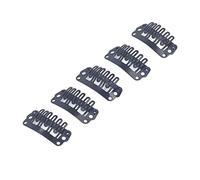TOPINCN Snap Comb Clips économiques 100 Pièces 2.3cm Accessoires de Perruque Clips pour une Installation Facile de la Perruque pour la Maison, Salon de Coiffure