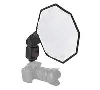 TOPINCN Softbox Diffuseur 30cm pour Photographie au Flash | Matériau en tissu durable, Intérieur réfléchissant, Installation facile, Compatible avec le flash Speedlite