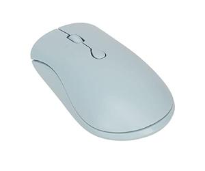TOPINCN Souris Silencieuse Double Mode 1600 DPI pour Ordinateurs de Bureau, Souris de Bureau Portable sans Fil 5.2 (Blue)