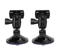 TOPINCN Soutenir Le Soutien du Registraire de Conduite de la Navigation GPS avec Un Ajustement à 360 Degrés pour Un Rendement Stable, 65 Mm 2pc Support Universel pour Conduire L'enregistreur, (Tête