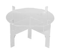 TOPINCN Stand de Distributeur de Boissons de 7,5 Pouces, Porte-greffe en Acrylique, Porte-gâteaux, Supports de Plantes, Base de Support de Pichet de Plancher Transparent pour les Fêtes