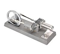 TOPINCN Stirling Moteur Modèle d'apprentissage Mécanique Jouet Physique L'éducation Kit Générateur d'air Chaud DIY Science Projet pour Les Enfants