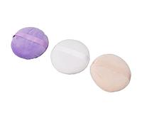 TOPINCN Super Grande Houppette en Velours, Houppettes de Maquillage Douces et Confortables pour une Application Facile, Idéales pour les Bébés et les Adultes, 5,1" de Diamètre, 3 Pièces