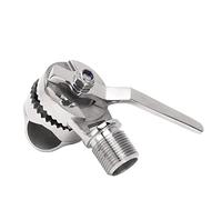 TOPINCN Support à Cliquet Réglable en Acier Inoxydable VHF Marin, pour Rails de 7/8 à 1 Pouces, Bateaux, Camping-Cars 1x1x1 Pouces