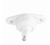 TOPINCN Support D'alarme de sécurité Très Durable pour Le Détecteur de Mouvement PIR, Réglage de l'angle Multiple pour Une Détection Précise, adapté à Un Usage Domestique
