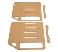TOPINCN Support de Disque Dur en Acrylique DIY, Dissipation Thermique Efficace pour Disques Durs de 3,5 Pouces, Facile à Installer, adapté aux Amateurs de Technologie (4 couches)