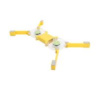 TOPINCN Support de Refroidissement Pliable pour Ordinateur Portable, Refroidisseur de Radiateur USB avec Double Ventilateur et Lumière LED pour Ordinateur Portable de Couleur Bleue pour Les (Yellow)