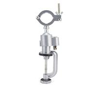 TOPINCN Support de Support de Perceuse électrique à 360 Degrés avec D'étaux de Meuleuse Multifonctionnel pour les Tâches de Perçage de Précision en Alliage D'aluminium argenté