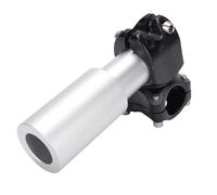 TOPINCN Support de Toit Satellite pour Camping-car, Mini Kit de Montage sur Poteau en Alliage D'aluminium pour Galerie de Toit, échelle Réglable pour Camping-car, van, Utilisation en