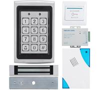 TOPINCN Système de Serrure de Porte Magnétique avec Télécommande | Kit de contrôle d\'accès, utilise des cartes de proximité, déverrouillage à distance, parfait pour les entreprises, les