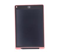 TOPINCN Tablette D'écriture LCD pour Un Manuscrit électronique de 12 Pouces avec Une Batterie Durable, Une Tablette de Tirage au Graffiti, pour Les Jeux Parent-Enfant (matériau ABS) (Pink)