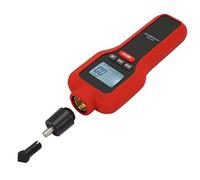 TOPINCN Tachymètre de Contact Numérique Portable avec écran LCD, Compteur de Vitesse de Rotation Multifonctionnel pour Mécaniciens et Ingénieurs
