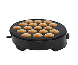 TOPINCN Takoyaki Maker, Ménage Takoyaki Machine Moules à Gâteaux pour Takoyaki Octopus Balls, Mini Pancakes Maker Poêle de Cuisson Électrique Petit Déjeuner Machine Électrique Takoyaki