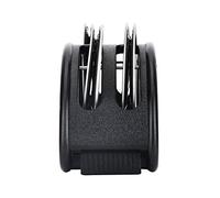 TOPINCN Tambourin à Pied 1 Pièce à Fort Impact avec Sangle en Nylon élastique Durable - Instrument de Percussion à Pied (BLACK)
