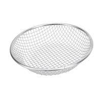 TOPINCN Tamis à Terre pour Jardinage, Tamis à Sable et Compost en Acier Inoxydable, à Terre Fine, à Compost pour Retenir la, Le Sable, Les Cailloux et Filtrer (Trou de 10 mm / 0,39 Pouces)