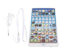 TOPINCN Tapis d'apprentissage des Langues, Tablette éducative Multilingue pour Les Tout-Petits, Apprentissage des Mots de L'alphabet et des Chiffres en Arabe Anglais Malais, Jeu Sonore