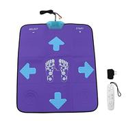 TOPINCN Tapis de Danse électronique, Tapis de Danse Musicale, Tapis de Jeu en PU avec Flèches Clignotantes et Musique Intégrée pour Un Jeu Interactif en Famille (Purple)