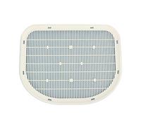 TOPINCN Tapis de Litière pour Chat, Tapis de Sable à Filtration Multicouche pour Chaton, Tapis de Piège à Litière Réutilisable pour Chaton, Tapis de Sable Félin Anti-déversement, (Blue)