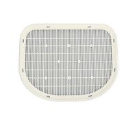 TOPINCN Tapis de Litière pour Chat, Tapis de Sable à Filtration Multicouche pour Chaton, Tapis de Piège à Litière Réutilisable pour Chaton, Tapis de Sable Félin Anti-déversement, (Gray)