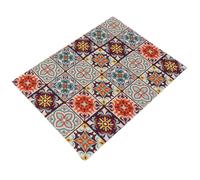 TOPINCN Tapis de Machine à café, Napperons de Tapis de Séchage de Vaisselle Imperméables avec Support en Caoutchouc Antidérapant D'épaisseur de 3,5 Mm pour Machine à café, Bar à café,