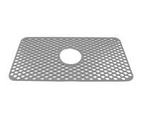 TOPINCN Tapis de Protection D'évier, Accessoire de Protection de Cuisine, Tapis Antidérapant, Protecteur D'évier en Silicone, Tapis de Séchage de Protection D'évier de Ferme (GRAY)
