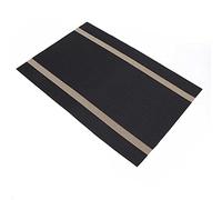 TOPINCN Tapis de Table de Manucure, Repose-main Portable pour Ongles, Idéal pour la Maison et le Salon, 1 unité en PVC (BLACK)