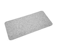 TOPINCN Tapis PC en Polyester, Tapis de Souris de Table Anti-poussière avec Ressources Renouvelables pour étudiants et Professionnels (gris clair)