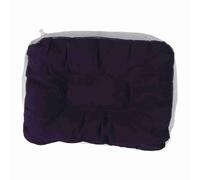 TOPINCN Tapis Repose-pieds Gonflable floqué, Coussin de Relaxation Léger avec Pompe à Air pour une Meilleure Circulation Sanguine, Idéal pour les Voyages/bureau/maison (Gris Bleu)