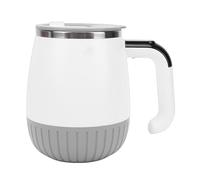 TOPINCN Tasse à Mélanger Automatique avec Affichage de la Température, 380 Ml, en Acier Inoxydable 316, Fonctionne à Piles, pour Boissons Protéinées au café, Voyage, Bureau, Maison