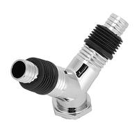 TOPINCN Té de Vidange de Connecteur de Tuyau en Y à Double Usage pour Outil d'étanchéité de Machine à Laver pour Drain de Sol, Adaptateur de Drain de Sol en PVC Résistant à L'usure pour Cuisine,