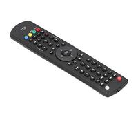 TOPINCN Télécommande Noire Rc1910 pour Téléviseur LCD, Matériau ABS Durable, Distance de 10 M, Boutons D'accès Facile, Confort en Silicone, Remplacement, pour les Propriétaires de Téléviseurs