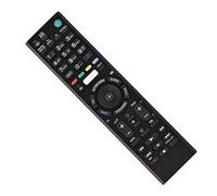 TOPINCN Télécommande Universelle de Remplacement RMT-TX100D, Taille Compacte, Accès Direct aux Chaînes, pour Téléviseurs Intelligents, Nécessite 2 Piles AAA