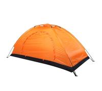 TOPINCN Tente Extérieure de Loisir Imperméable pour la Pêche à la Pêche au Camping, Tente Haute densité Portable avec Puits de Lumière pour Les Aventures, Tissu Oxford pour la Randonnée (Orange)