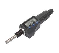 TOPINCN Tête de Micromètre Numérique Métrique Tête de Sonde en Alliage Résistant à la Rouille de Micromètre de 0,001 Mm pour des Mesures Précises dans la Fabrication