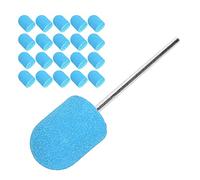 TOPINCN Tête de Ponçage des Ongles Forets à Ongles Efficaces Facile à Installer pour de Beaux Papier de Verre Fin pour Artistes D' Professionnels 13 X 19 Mm pour Salons de Manucure (BLUE)