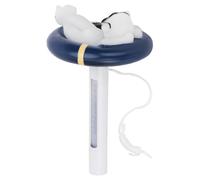 TOPINCN Thermomètre à Ours de Dessins Animés Flottants pour Pools Whirlpools Fish Pond, Affichage de Piscine Facile à Lire dans les Accessoires de Piscine Sucrés pour les Groupes D'âge