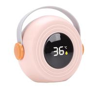 TOPINCN Thermomètre de Bain pour bébé, Thermomètre de Température de L'eau, de Bain pour Nourrissons avec Affichage LED, Marche/arrêt Automatique, Alerte de Confort Sûre pour (PINK)