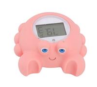 TOPINCN Thermomètre de Bain pour bébé, Thermomètres de santé de Crabe Jouet de Bain Thermomètre à Eau électronique de Maman adapté au Thermomètre pour Nouveau-nés