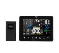 TOPINCN Thermomètre et Hygromètre Numérique Intérieur et Extérieur, Moniteur de Température et d'humidité, écran Couleur sans Fil, Capteur sans Fil, Station de Prévision Météo pour le