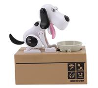 TOPINCN Tirelire en Forme de Chien, Mignonne et Innovante, Banque de Pièces de Monnaie en Forme de Chiot de Dessin animé pour Enfants, économisant de L'argent, Cadeau Portable pour Enfants, Petite